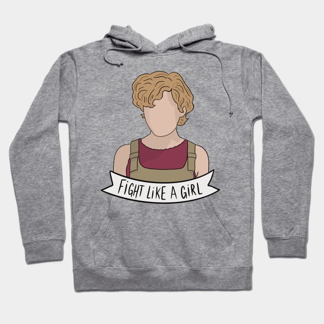 Fight like Bev Hoodie by byebyesally